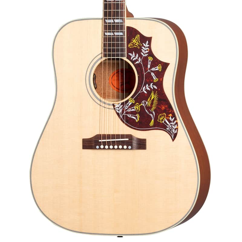 Gibson Hummingbird Faded 50s Acoustic-Electric Guitar - Natural image 1