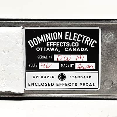 used Dominion Electric Custom AC128 Fuzz 1 of 1, Excellent Condition with Box! image 5