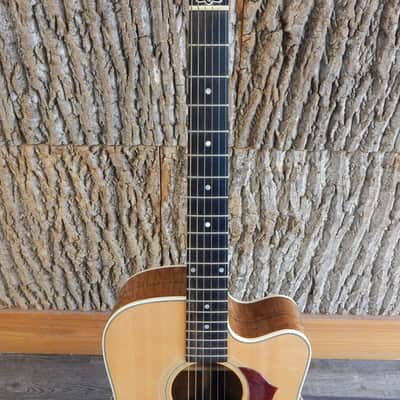 2008 Gibson Songwriter Deluxe Cutaway EC Ovangkol image 3