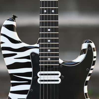 Charvel Custom Shop USA Special Edition SO Cal - Zebra image 5