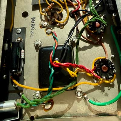 Fender Princeton Amp 1965 - Blackface Pre CBS Mint No Logo (1964/5 transition model) image 8