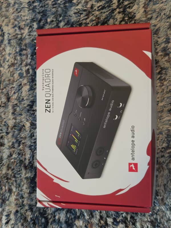 Antelope Audio Zen Quadro Synergy Core USB-C Audio Interface 2024 - Present - Black image 1