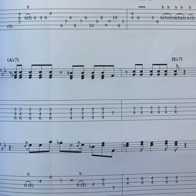 Vintage "Vital Blues Guitar: T-Bone Walker" Guitar Tab Book, Rare image 3