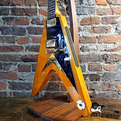 Epiphone Joe Bonamassa Signature '58 Amos Arthur Korina Flying V w/ OHSC (2017 - Natural Korina) image 6