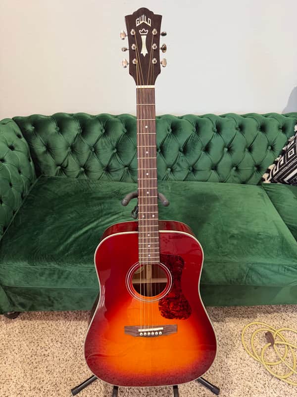 Guild Westerly Collection D-140 2023 - Present Cherry Burst image 1