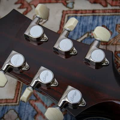 COLLINGS USA SoCo Deluxe Semi-Hollow "Tobacco Burst + Rosewood" (2023) image 21