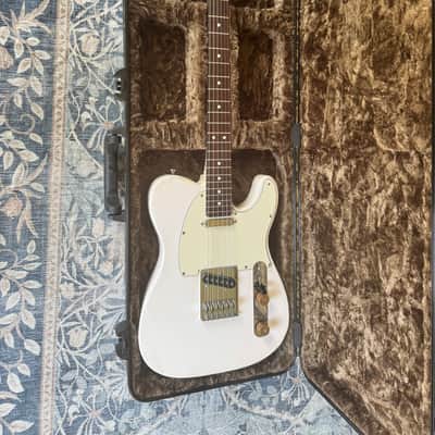 Warmoth/MJT Telecaster 2026 - Relic Nitro Faded Shell Pink image 1