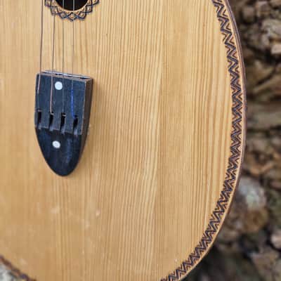 Kobza 4 String Acoustic Guitar Vihuela Ukrainian Folk Traditional Instrument Lute Vintage image 8