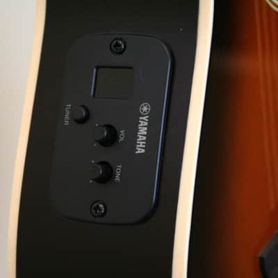 Yamaha APXT2-OVS 3/4 Size Acoustic Electric Guitar Old Violin Burst image 6
