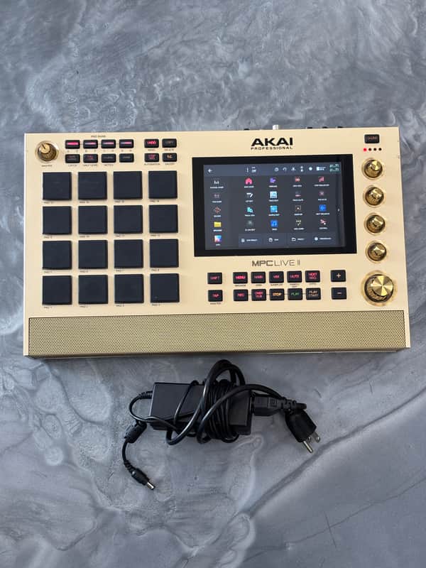 Akai MPC Live II Standalone Sampler / Sequencer Gold Edition w/ 100+ Expansions image 1