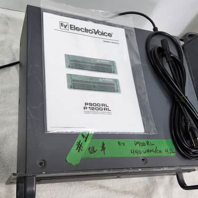 Electro/Voice (Dynacord)  P-900 Power Amp 2 x 450 Watts 4Ω, Precision Series Power Amplifier ,In good condition,  Made in Germany image 4