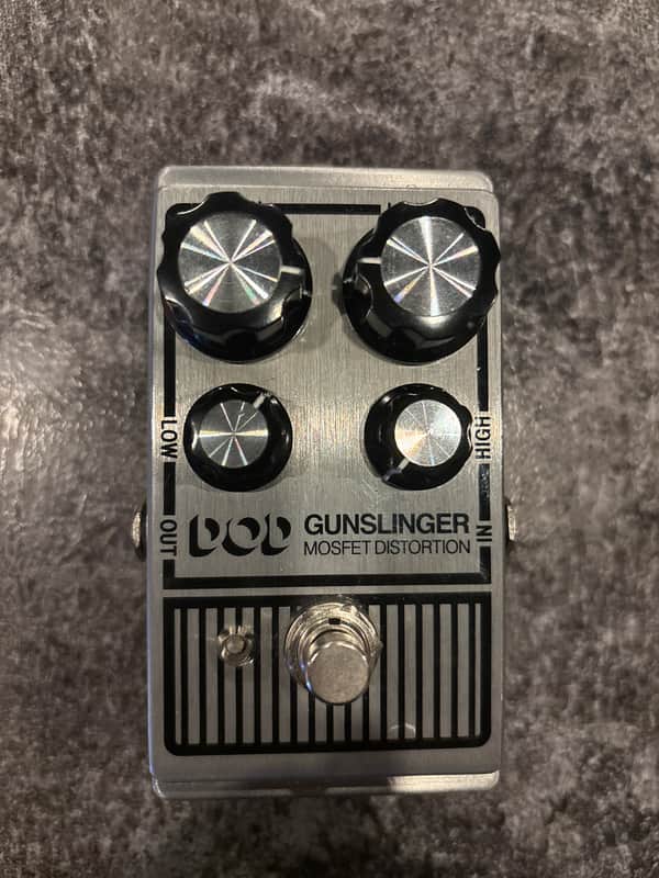 DOD Gunslinger Mosfet Distortion 2010s - Silver