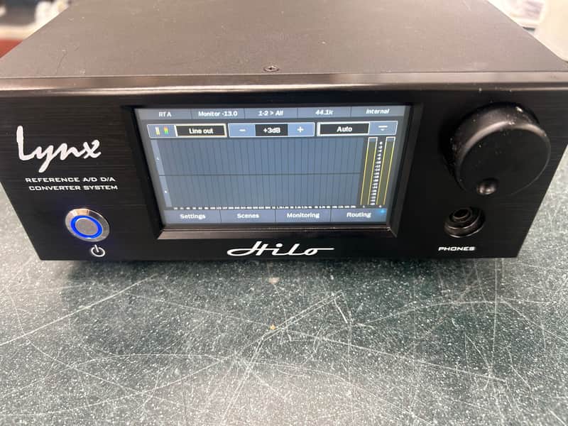 Lynx Hilo Reference A/D D/A Converter LT-TB3 thunderbolt 3 expansion System 2010s - Black image 1