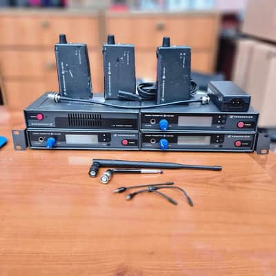 Sennheiser 🎛️ Sennheiser SR300 Stereo Transmitters (x3) + EK300 Stereo Bodypack Receivers (x3) + AC1 Antenna Combiner – 500–870 MHz – Complete Professional Set image 6