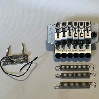 2000's Jackson Dinky Guitars JT-580LP Takeuchi Brushed Chrome Licensed Floyd Rose Tremolo Guitar Bridge