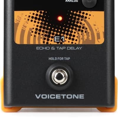 TC-Helicon VoiceTone E1 Vocal Echo and Delay Pedal image 3