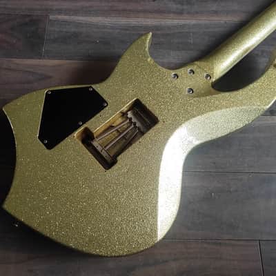 2000's Edwards Japan E-LK-100DK w/Floyd Rose & ESP Pickups (Gold Sparkle) image 7