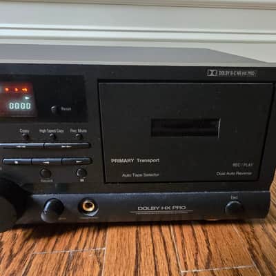 harmon/Kardon DC520 dual cassette deck Mid-2000s - Black image 4