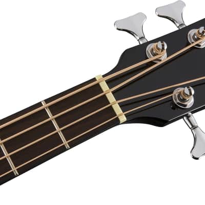Fender CB-60SCE Acoustic-Electric Bass with Laurel Fretboard 2010s - Black image 5