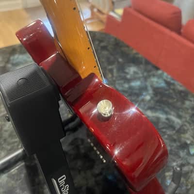 Fender '69 Vintage Thinline Telecaster FSR (Fender Special Run) 2003 cherry red image 4