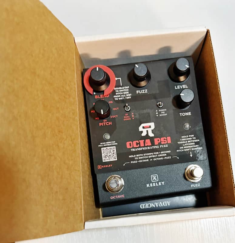 Keeley Octa Psi Transfigurating Fuzz 2024 - Black image 1