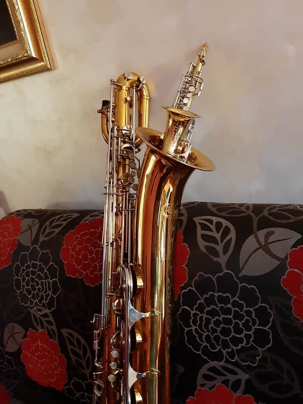Ultra rare vintage curved Sopranino Saxophone Eb , hanmade sax Prof. Orsi Milano completely restored !!!!! image 1