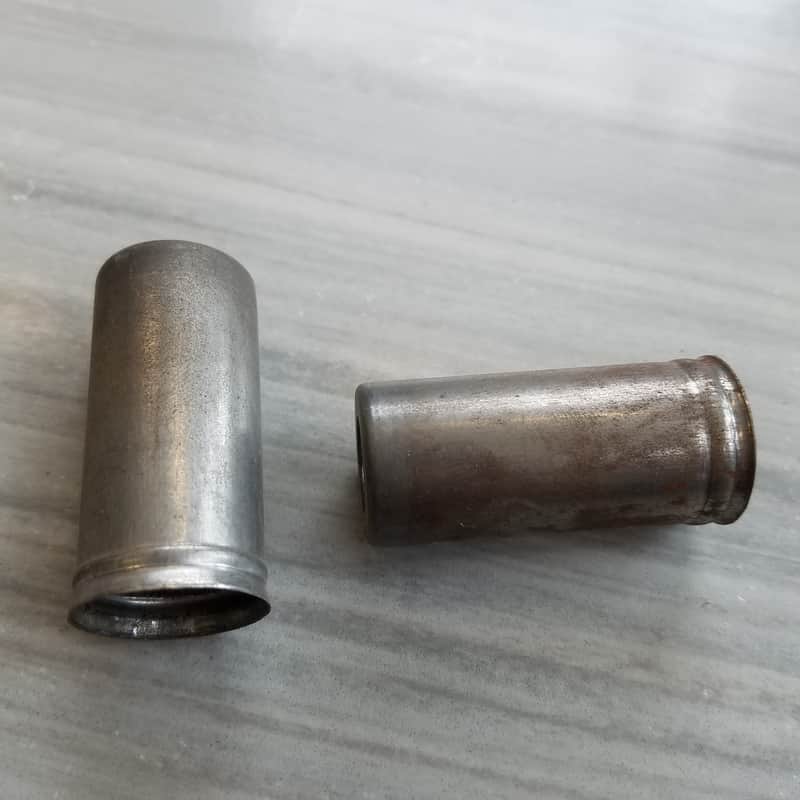 Unknown Pair (2) Tube Shields 6AU6 7-pin Snap-on S20-02 Vintage Vacuum 1950s-1960s image 1