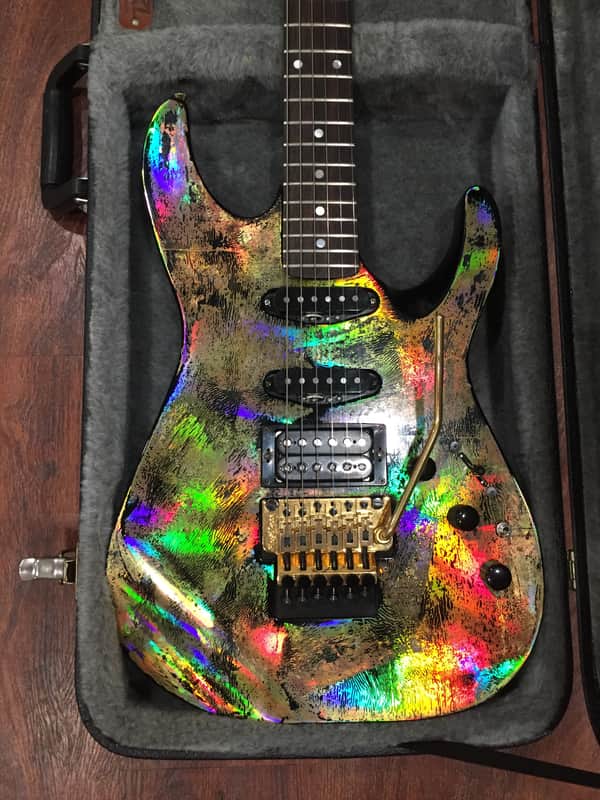 Kramer American Pacer Custom II 1988ish Gold Holoflash image 1