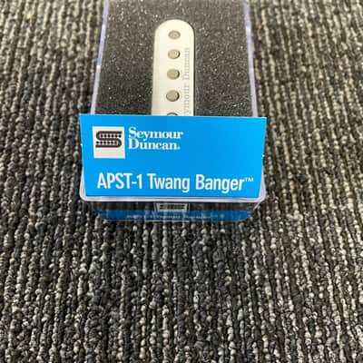 Seymour Duncan APST-1 Twang Banger Stratocaster Single Coil Bridge Pickup, White - OPEN BOX image 1