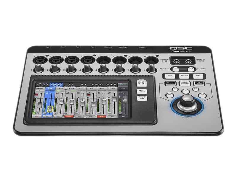 QSC TouchMix-8 Touch Screen Compact Digital Mixer | Reverb