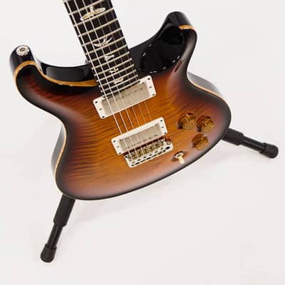 PRS DGT Flame Maple Select Top - David Grissom Signature Amber Tri Burst and Bird Inlays w/ Case image 3