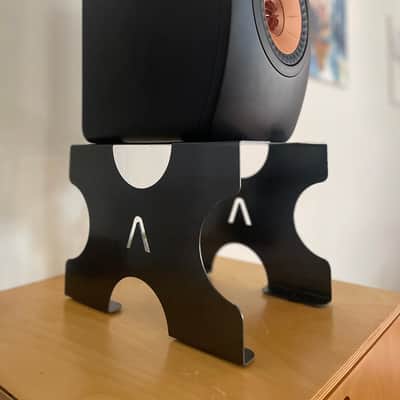 8" Steel Desktop Speaker Stands image 5