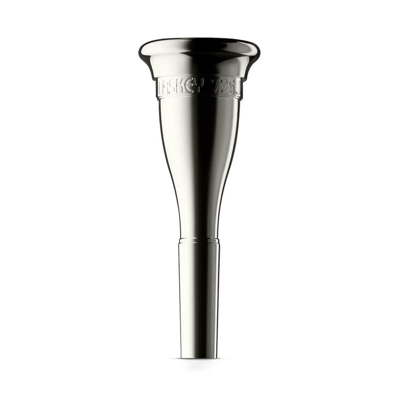 Laskey 725J Classic French Horn Mouthpiece - European Shank, Silver Plate image 1