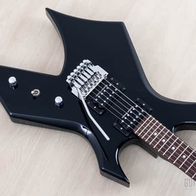 1986 B.C. Rich Warlock NJ Series Black w/ Seymour Duncan SH-2 & SH-4, Japan image 9