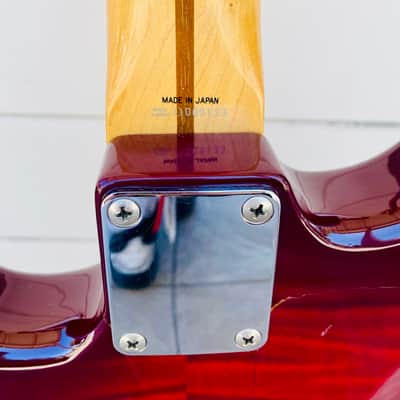 FENDER 50'S STRATOCASTER REISSUE CPF ELECTRIC GUITAR W/ CASE - 1993 image 9
