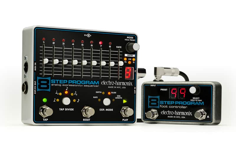 Electro-Harmonix 8 Step Program Analog Expression/CV Sequencer w