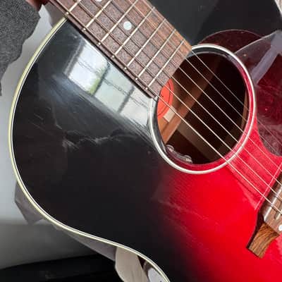 Gibson Slash J-45 Vermillion Burst image 11