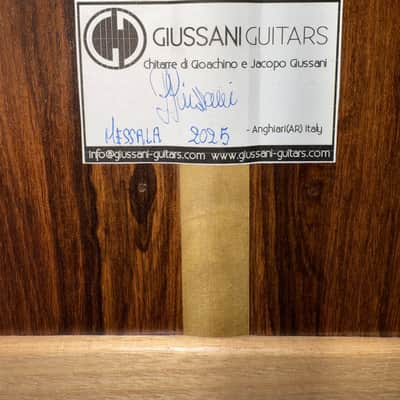 Giussani Messala 2025 - Western Red Cedar Indian Rosewood Ebony image 2
