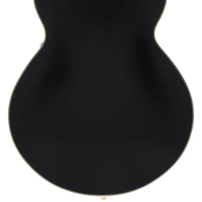 D'Angelico Excel SS Solid Black w/Case image 2