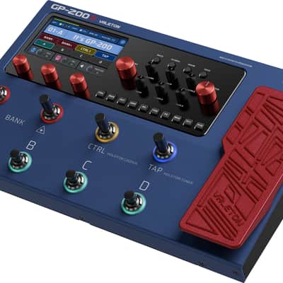 Valeton GP-200X Multi-Effects Processor with Touchscreen and Expression Pedal image 1
