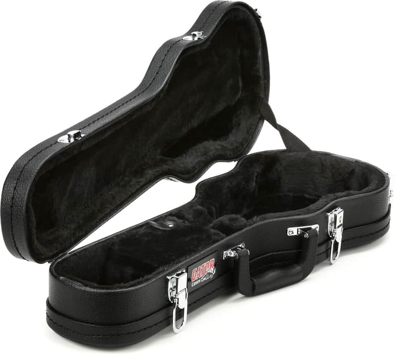 Gator Soprano Ukulele Wood Case - Black (2-pack) Bundle image 1