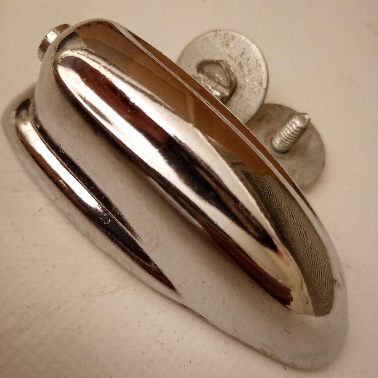 Slingerland 1+ Bass Drum Lugs Chrome Radio/Sound King Vintage 60s Slot-Hex EXC — main photograph