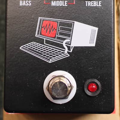 JHS Hard Drive Modern Distortion Guitar Effects Pedal Black w/Box image 1