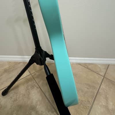 Houston Custom Guitars HCG Standard 3L Thinline T-style Guitar 2020's - Blue-Green image 9