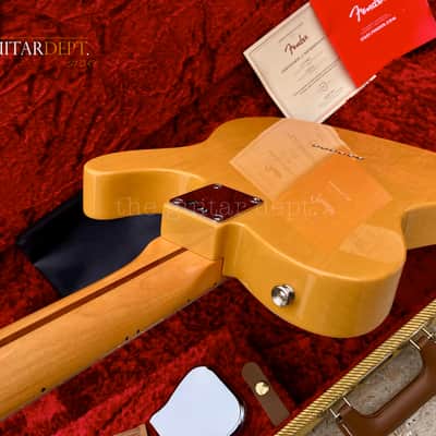 ♚RARE♚CLEAN♚2019 FENDER American '50's Original TELECASTER♚LEFT HANDED♚7.3 LBS !♚ FAT NECK LEFTY ! image 14