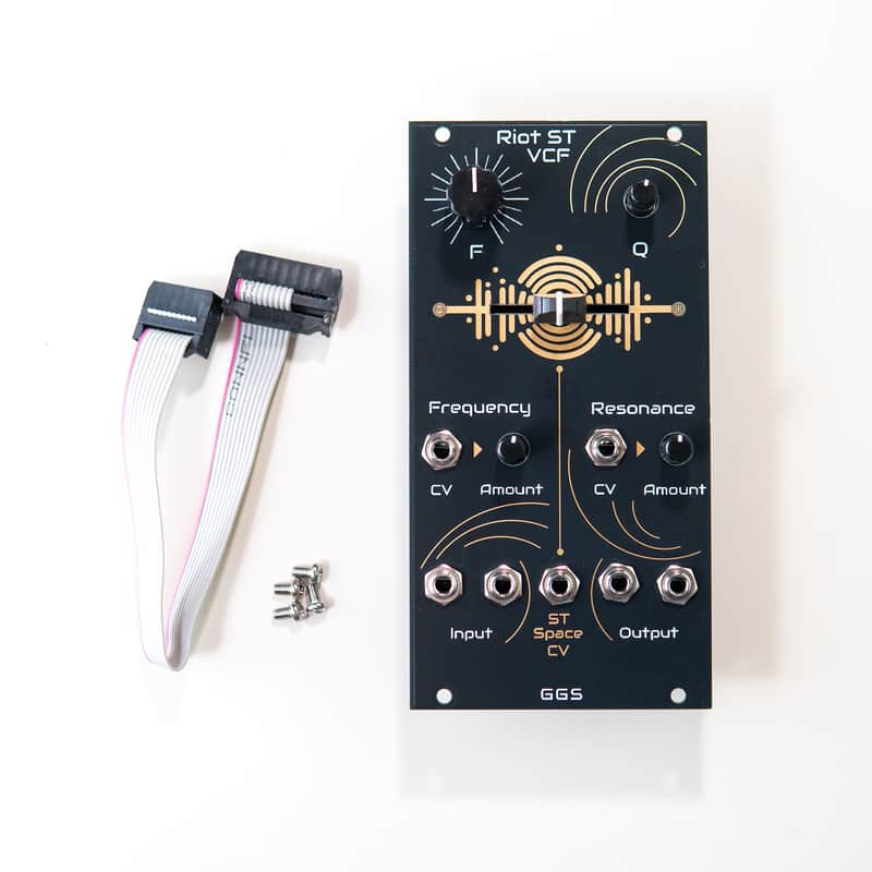 GGS Riot ST VCF - Analog stereo low pass filter for eurorack modular synth image 1