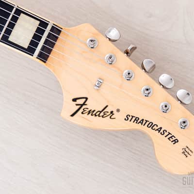 2014 Fender Stratocaster ST/HO/3S Mahogany Semi-Hollow Sunburst w/ DiMarzio Area 61, Japan MIJ image 4