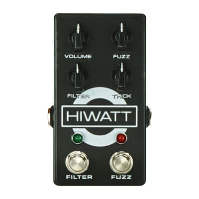 Hiwatt Filter Fuzz MKII Black - 60s-style Gain Machine w/ Filter & EQ image 2