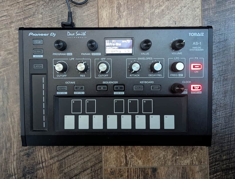 Pioneer Toraiz AS-1 Monophonic Analog Synthesizer 2010s - Black image 1
