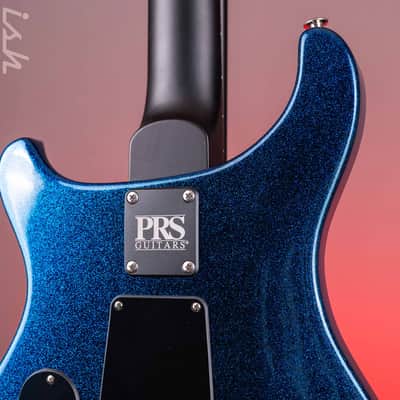 PRS CE 24 Special Blue Burst Holoflake Sprayer's Choice w/ Black Satin Neck image 10